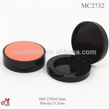 MC2732 Round shape plastic eyeshadow packaging container